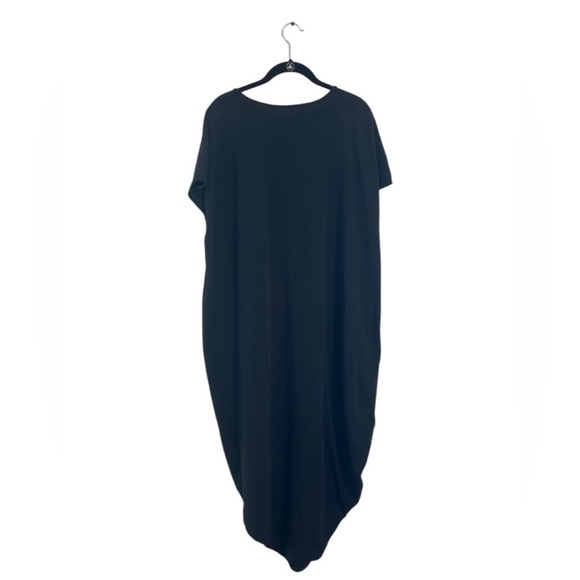 Universal Standard | Iconic Geneva Dress | Black | Asymmetrical Stretch | Size L - Picture 6 of 7